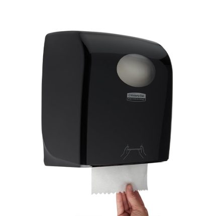 AQUARIUS - დისპენსერი, შავი რულონი 25 სმ